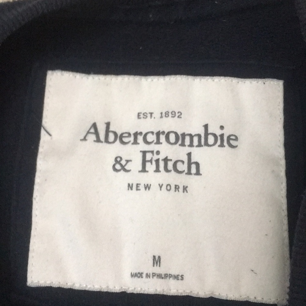 Abercrombie and Fitch navy sweatshirt - Picture 3 of 6